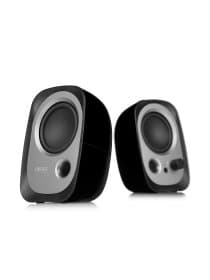 Акустическая система Edifier R12U 2.0, ?85dBA, RMS 2W ? 2 (THD+N=10%, f0=1 KHz), Черный