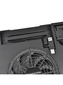 Охлаждающая подставка для ноутбука Thermaltake Massive S14/NB Cooler/15ftft/140mm 1/Plastic/BlackCL-N015-PL14BL-A