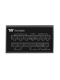 Блок питания 1200W Thermaltake, Toughpower GF, ATX, 80 PLUS®Gold, APFC,20+4 pin, 2*4+4pin,12*Sata,4*Molex,1*FDD, 2*PCI-E 6+2 pin, 1*FDD, Вентилятор 14 см, Кабель питания, Чёрный [PS-TPD-1200FNFAGE-H]