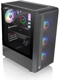 Корпус Thermaltake S200 TG ARGB/Black/Win/SPCC/Tempered Glass*1/120mm ARGB Lite Fan*3/Brown BoxCA-1X2-00M1WN-00