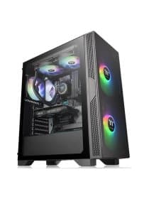 Корпус Thermaltake Versa T25 TG CA-1R5-00M1WN-00 ATX/Micro ATX/Mini ITX USB1x3.0+2x2.0, HD-Audio, Куллер 1х120мм, Высота CPU куллера до 150мм, VGA до 300мм, 416x210x480m, Без Б/П, Черный
