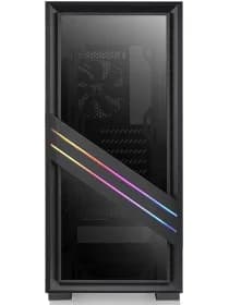 Корпус Thermaltake Versa T35 TG CA-1R7-00M1WN-00 ATX/Micro ATX/Mini ITX USB1x3.0+2x2.0, HD-Audio, Куллер 1х120мм RGB, Высота CPU куллера до 150мм, VGA до 300мм, 416x210x480m, Без Б/П, Черный