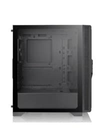 Корпус Thermaltake Versa T35 TG CA-1R7-00M1WN-00 ATX/Micro ATX/Mini ITX USB1x3.0+2x2.0, HD-Audio, Куллер 1х120мм RGB, Высота CPU куллера до 150мм, VGA до 300мм, 416x210x480m, Без Б/П, Черный