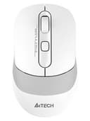 Мышь беспроводная A4tech Fstyler FB10CS Grayish White, BT+2,4G USB, 1200-1600-2000 DPI, заряд USB-C, Grayish White