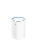 Беспроводной маршрутизатор Wi-Fi CUDY M1200 (1-Pack) AC1200 Wi-Fi Mesh Solution 1-Pack, Dual-Band, 867Mbps at 5GHz + 300Mbps at 2.4GHz, 802.11ac/a/b/g/n, 2 Fast Ethernet Ports, 2 internal antennas, MU-MIMO, DDNS, Zerotier/Wireguard/OpenVPN/IPSec/L2TP/PPTP VPN, DNS over Cloudflare/Google/Quad9