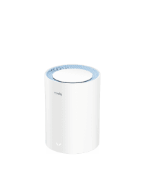 Беспроводной маршрутизатор Wi-Fi CUDY M1200 (1-Pack) AC1200 Wi-Fi Mesh Solution 1-Pack, Dual-Band, 867Mbps at 5GHz + 300Mbps at 2.4GHz, 802.11ac/a/b/g/n, 2 Fast Ethernet Ports, 2 internal antennas, MU-MIMO, DDNS, Zerotier/Wireguard/OpenVPN/IPSec/L2TP/PPTP VPN, DNS over Cloudflare/Google/Quad9