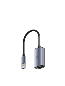 Проводной сетевой адаптер CUDY UE10A USB-A to Gigabit Ethernet, Compatible with Laptop, MacBook, Surface, PC with Windows, XP, Mac/Linux