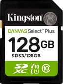 Карта памяти SD Kingston 128GB Canvas Select Plus U3/V30 [SDS3/128GB]