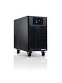 Источник бесперебойного питания UPS SVC PTL-5K-LCD, Мощность 5000ВА/4000Вт, PTL-серия, LCD\Tel.line\USB(Smart), Диапазон работы AVR: 145-275В, Бат.: 12В/17Ah*4шт., 3 вых. + клеммная колодка, Чёрный