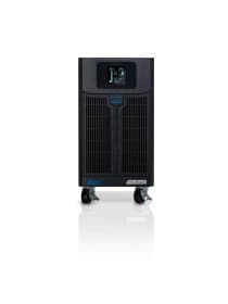 Источник бесперебойного питания UPS SVC PTL-5K-LCD, Мощность 5000ВА/4000Вт, PTL-серия, LCD\Tel.line\USB(Smart), Диапазон работы AVR: 145-275В, Бат.: 12В/17Ah*4шт., 3 вых. + клеммная колодка, Чёрный
