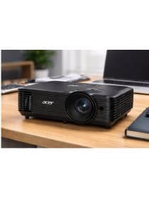Проектор Acer X1128H DLP, SVGA 800 x 600 (1920 x 1200 max), 4.800 Lumens, 20.000 - 1, BluelightShield™, VGA, RCA, stereo mini jack, Black