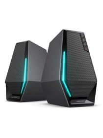Акустическая система Edifier G1500, Desktop Gaming Speakers Pro 2.0, 93Hz - 20kHz, 80dB (A), 2.5W+2.5W, Bluetooth v5.3/ AUX / USB, 1.5m, Черный