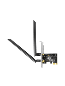 Беспроводной сетевой адаптер Wi-Fi CUDY WE1300 AC1300, 2T2R, 867Mbps at 5GHz + 400Mbps at 2.4GHz, 2 detachable antennas