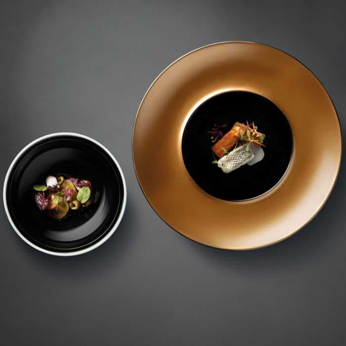 Тарелка для пасты BergHOFF Gem черная 1698004