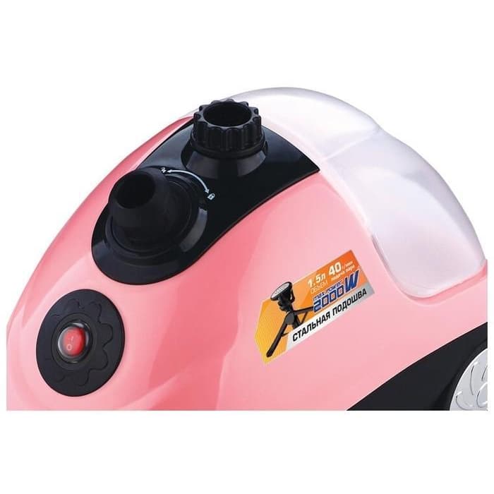 Отпариватель Centek CT-2375 (розовый + черн)