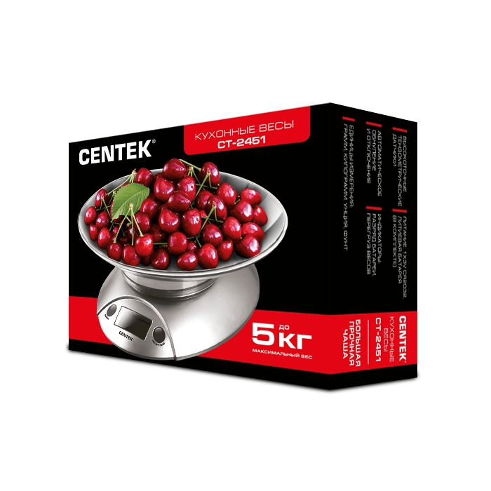 Весы кухонные Centek CT-2451