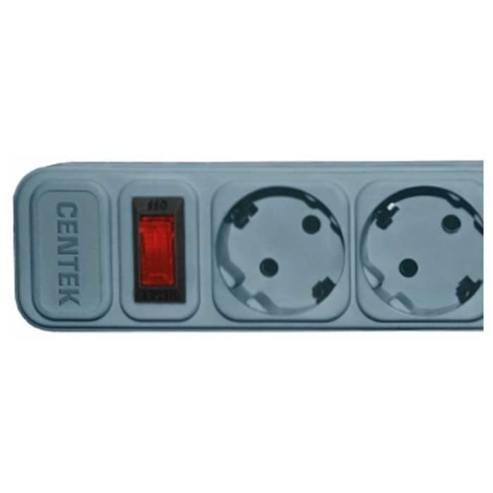 Сетевой фильтр Centek СТ-8901-6-3,0 Gray (серый) 6 розеток, 3 м,