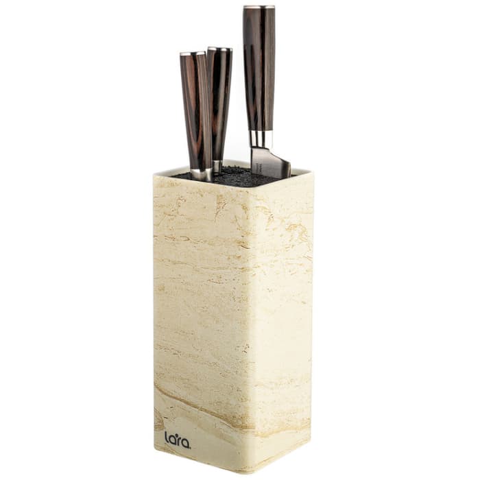Подставка для ножей LARA LR05-102 Beige