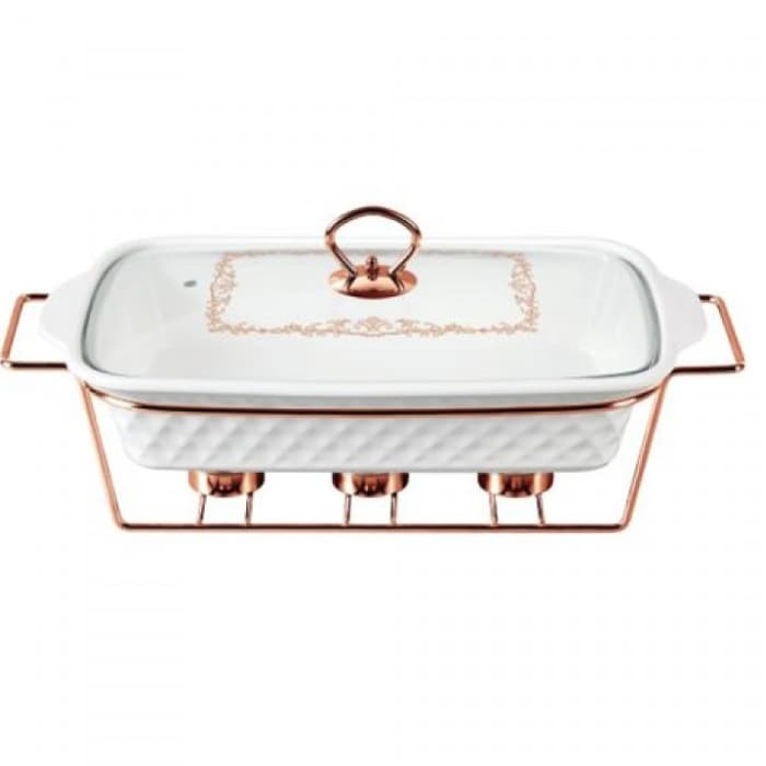 Мармит LARA ROSE GOLD 40,9см 3 свечи LR12-04