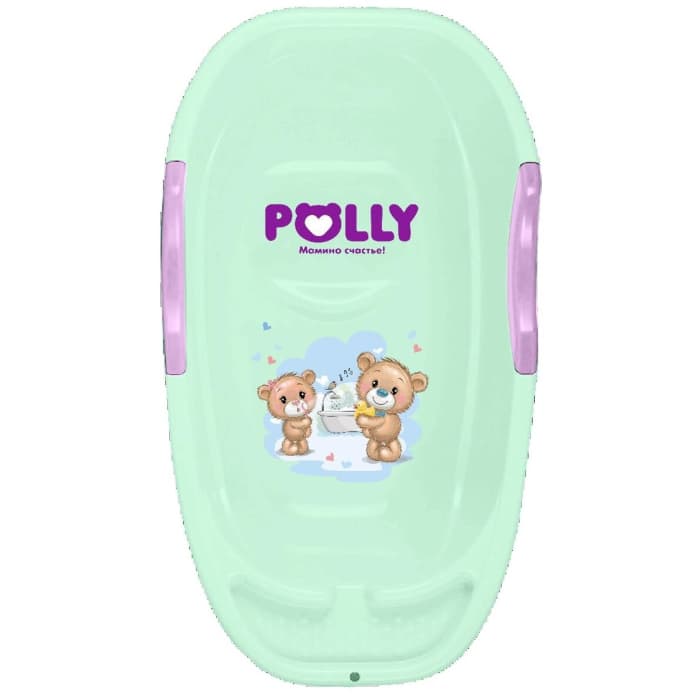 Ванна детская ПОЛИМЕРБЫТ "POLLY" с аппликатором "4342620 "