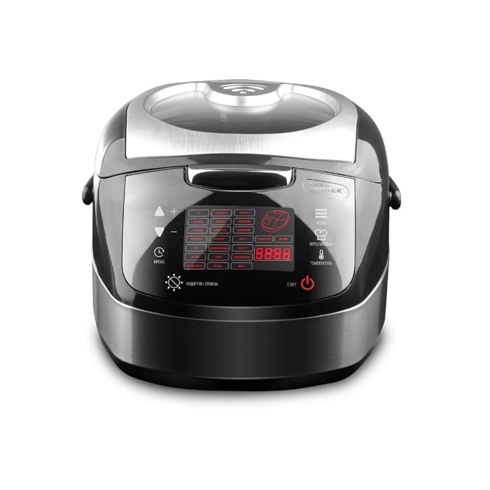 Мультиварка Centek CT-1472 Ceramic (чёрный/сталь)