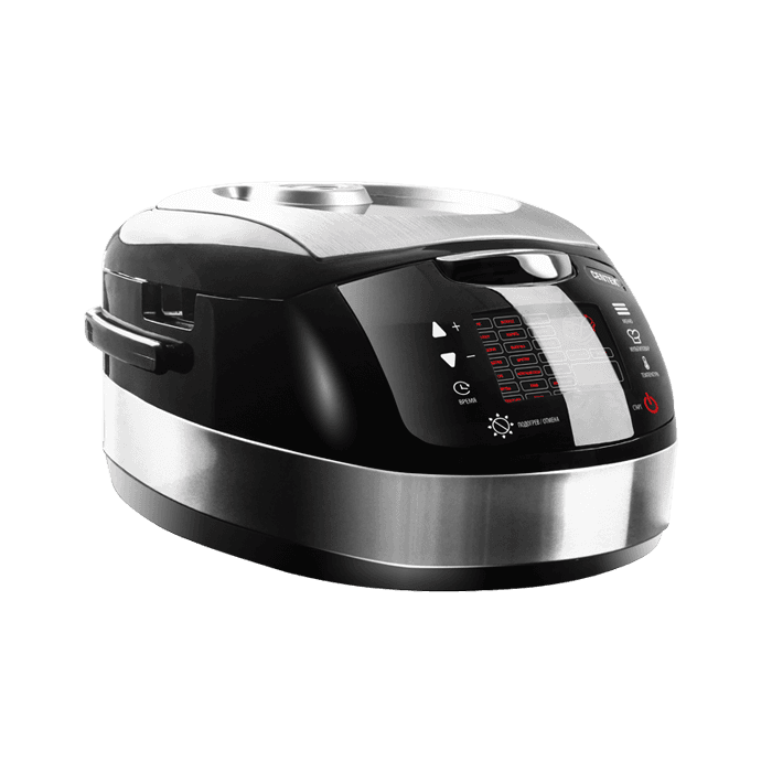 Мультиварка Centek CT-1472 Ceramic (чёрный/сталь)