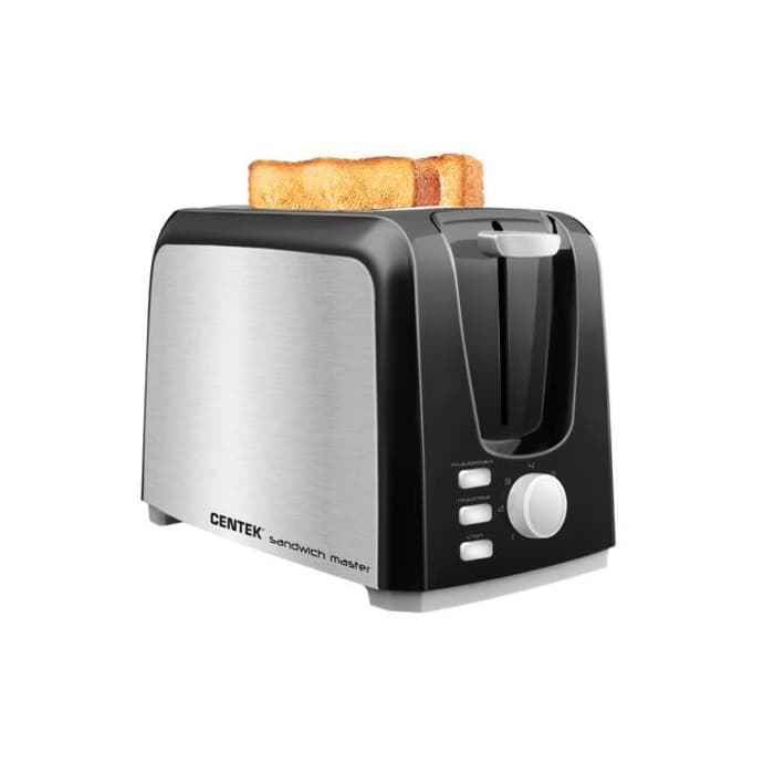 Тостер Centek CT-1429 (Black/SS)
