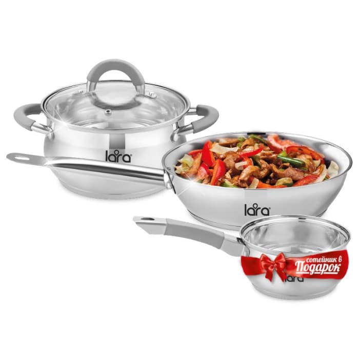 Набор посуды LARA Bell PROMO<8 Марта> . LR02-110