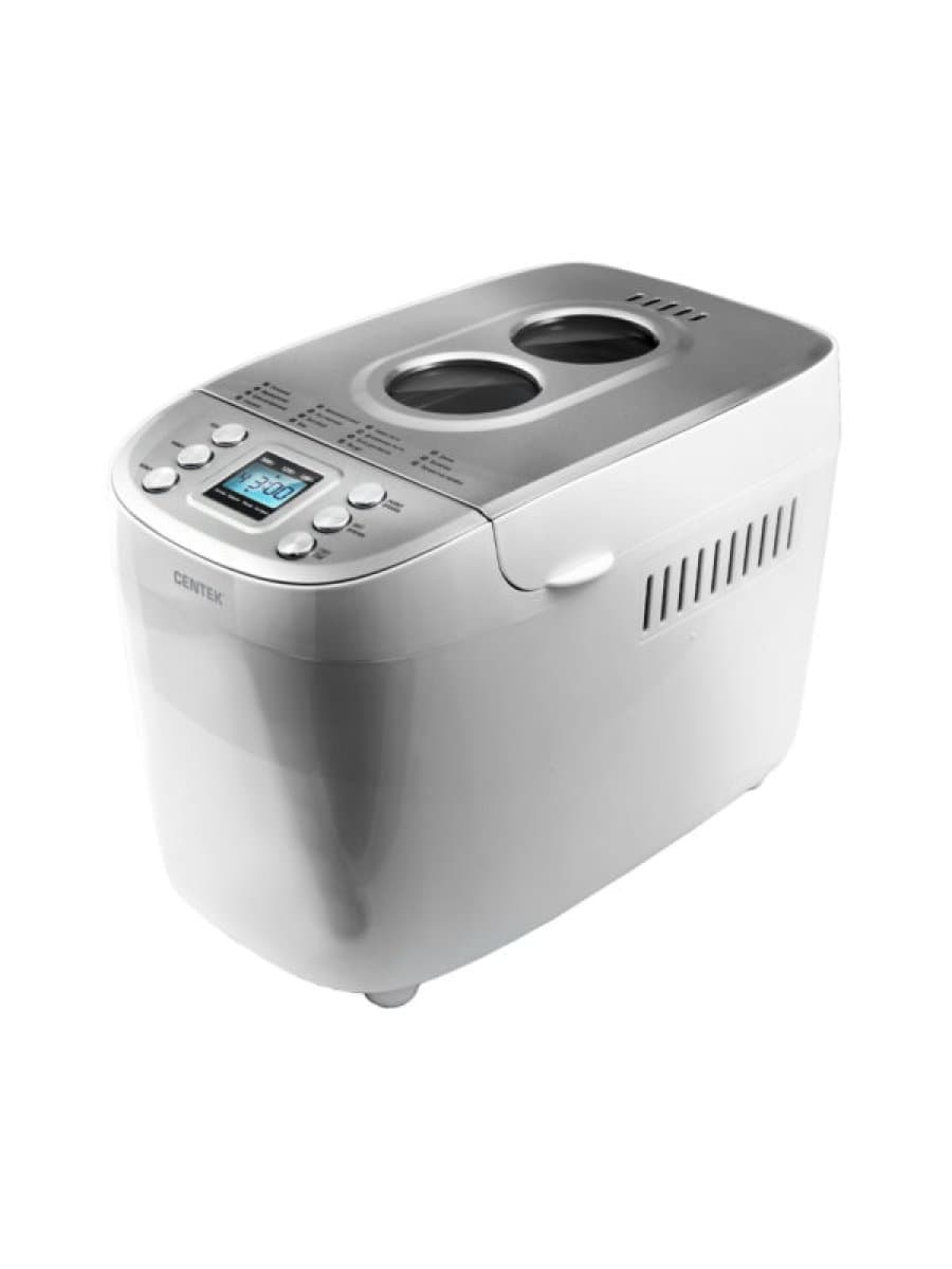Хлебопечка Centek CT-1415 бел/сталь