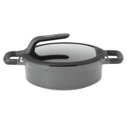 Сотейник BergHOFF Gem серый с крышкой 2р. 24 см 3.3 л 2307422