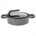 Сотейник BergHOFF Gem серый с крышкой 28 см 4.6 л 2307421