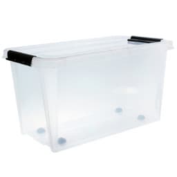 Ящик с крышкой ПОЛИМЕРБЫТ "ПРОФИ КОМФОРТ" 70 л."4379900"