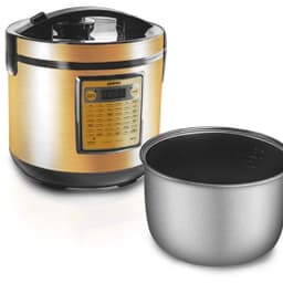 Мультиварка Centek CT-1495 Black Ceramic (золото)