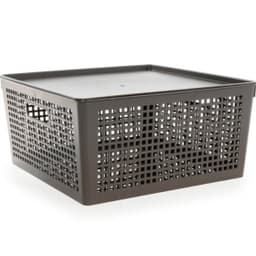 Корзина ПОЛИМЕРБЫТ "TRAYMIX" с крышкой 12 л"4346580"