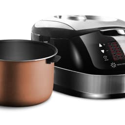 Мультиварка Centek CT-1472 Ceramic (чёрный/сталь)