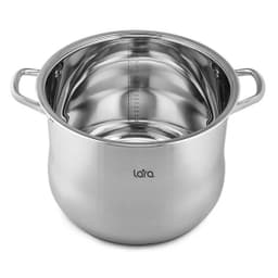 Кастрюля с крышкой LARA 13,6л. LR02-44 нерж.