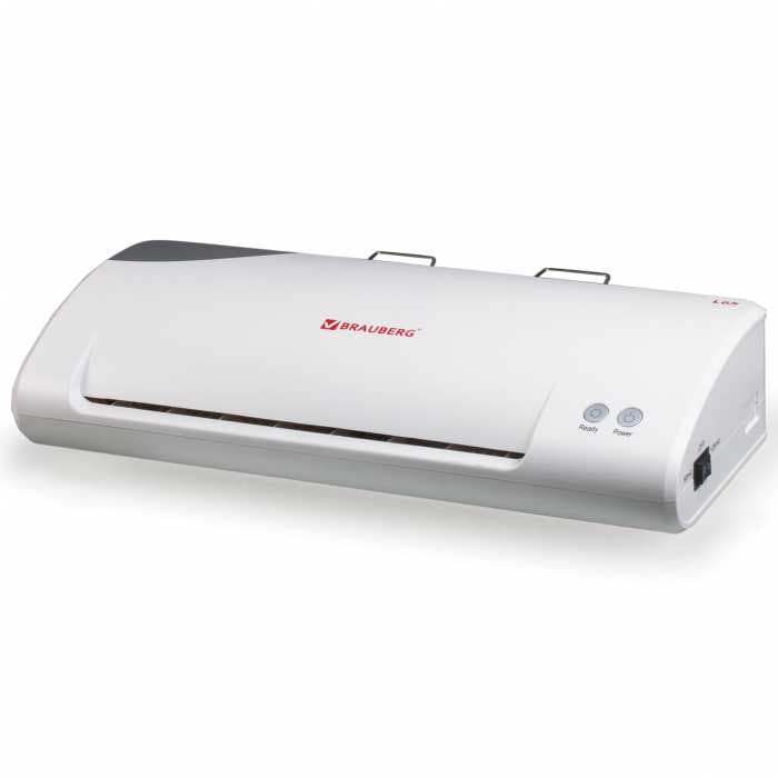Ламинатор BRAUBERG L65, ф.А4, быстрый, горячие валы, толщина пленки (1сторона) 75-125мкм, 531352