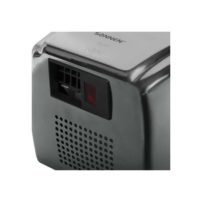 Сушилка для рук SONNEN HD-230S, 2100 Вт, нержавеющая сталь, 604195