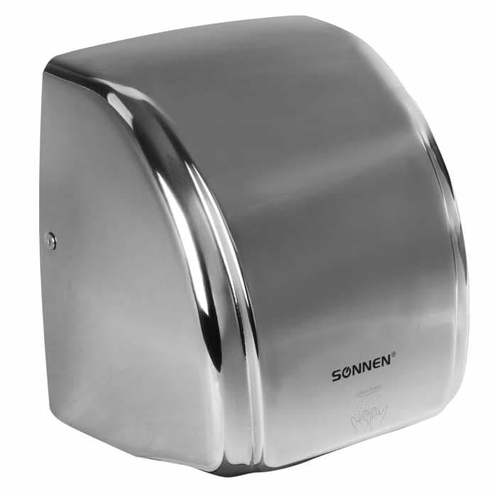 Сушилка для рук SONNEN HD-230S, 2100 Вт, нержавеющая сталь, 604195
