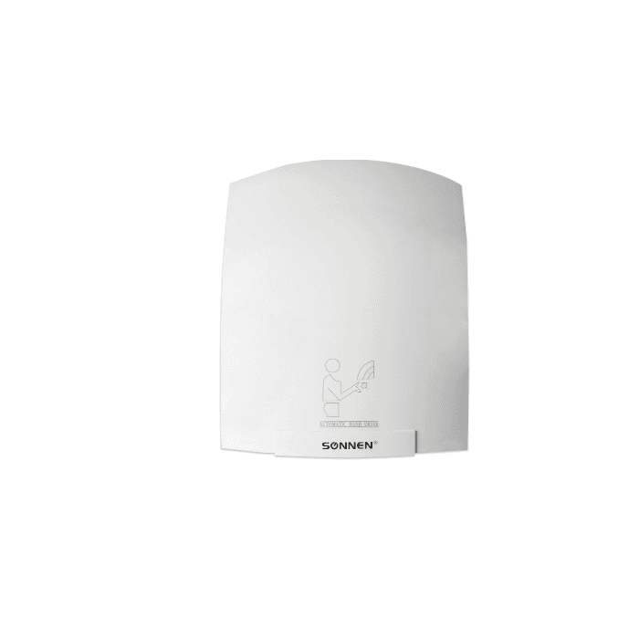 Сушилка для рук SONNEN HD-688, 2000 Вт, пластиковый корпус, белая, 604192