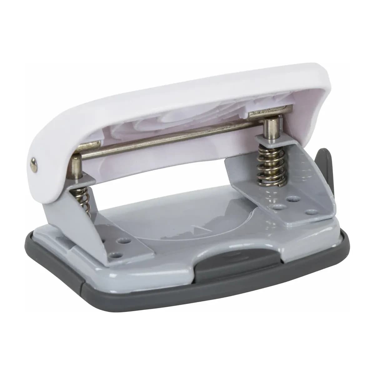 Дырокол BRAUBERG, до 20 листов, белый, 227787