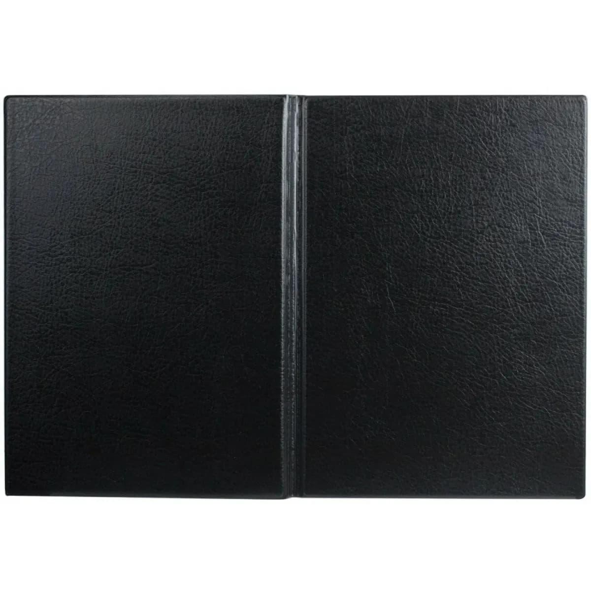 Папка адресная ПВХ "НА ПОДПИСЬ", формат А4, увеличенная вместимость до 100л, черная, 2032.Н-107