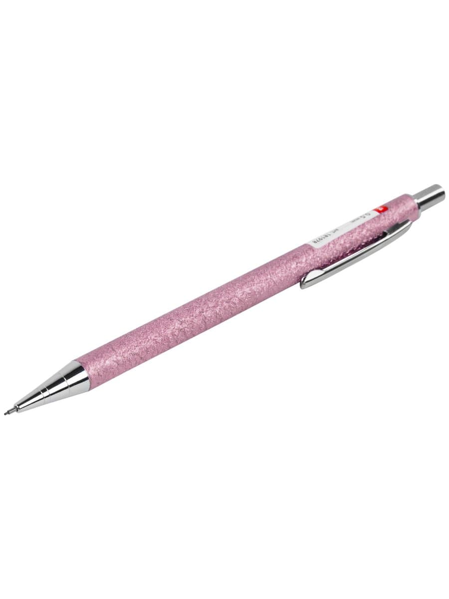 Карандаш механический 0,5 мм, HB, BRAUBERG "ROSE PINK", металлический корпус, 181979