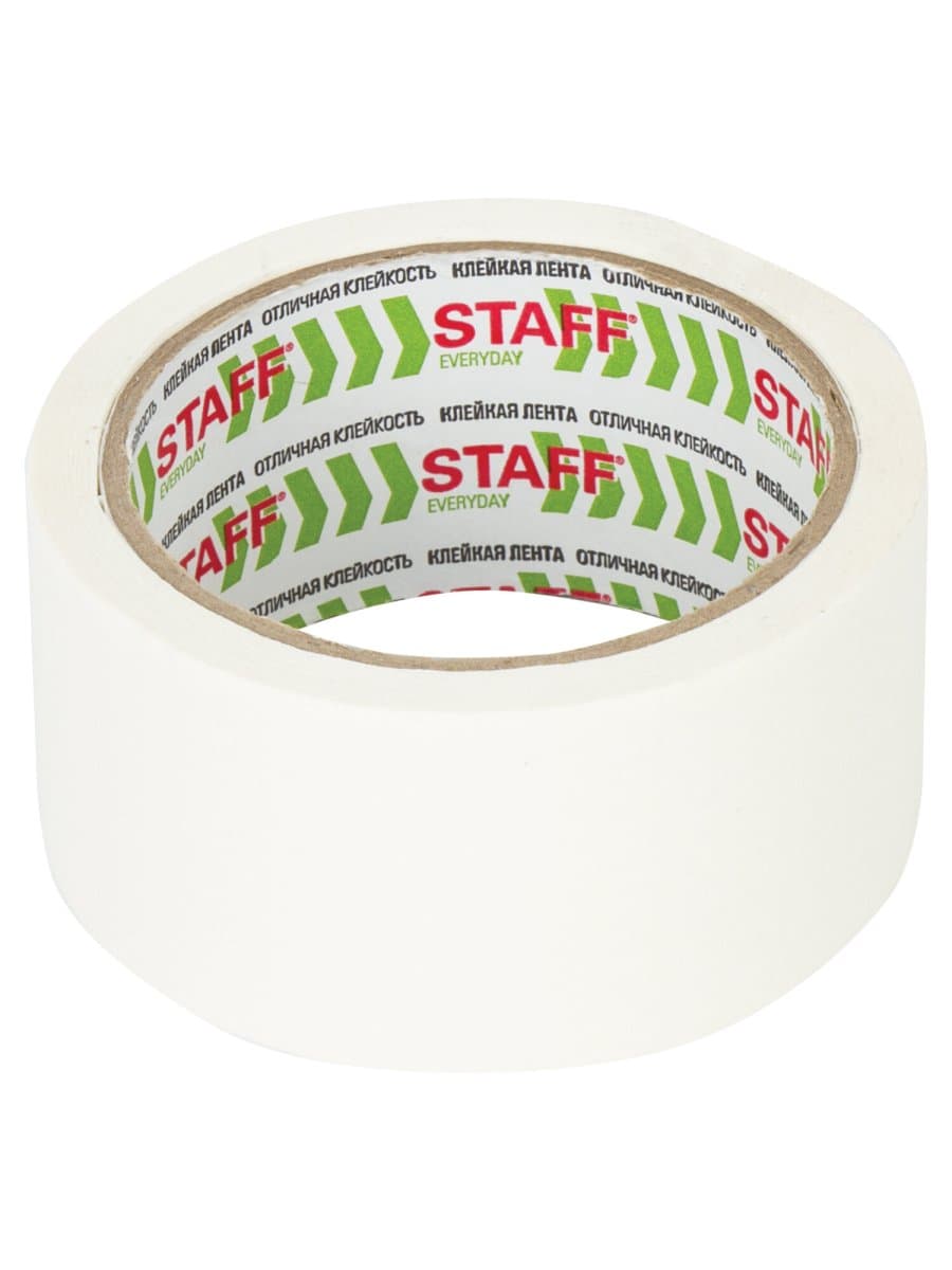 Клейкая лента малярная креппированная 48 мм x 20 м, STAFF EVERYDAY, 229057