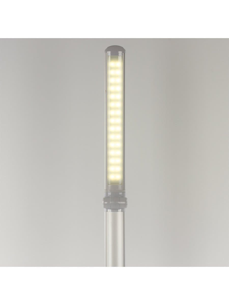 Настольная лампа / светильник SONNEN PH-3609, на подставке, LED, 9 Вт, металлический корпус, серый, 236688
