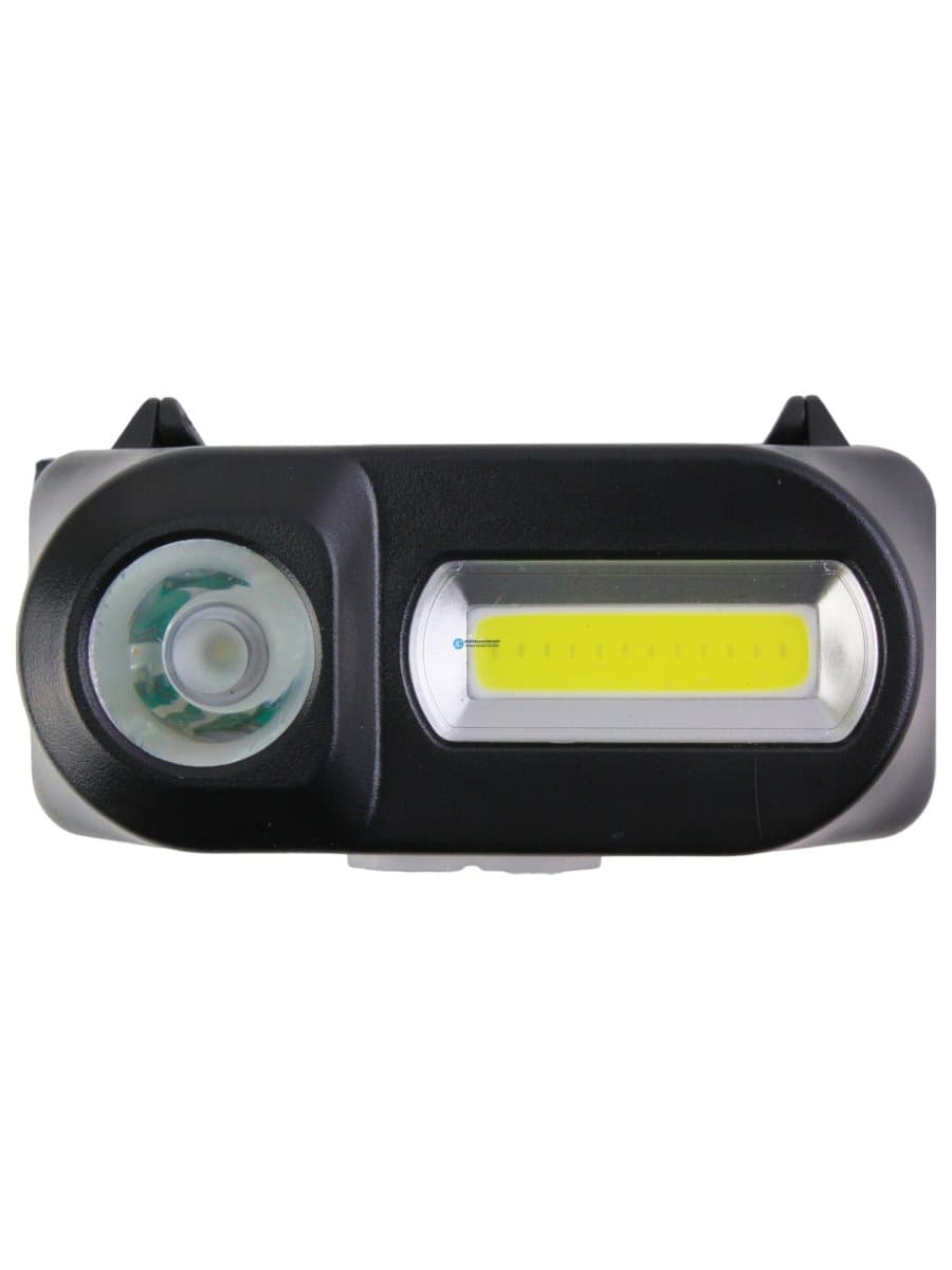 Фонарь налобный аккумуляторный КОСМОС, 3 Вт, LED + 3 Вт, СОВ, Li-ion, заряд от USB, KocH3WDLith