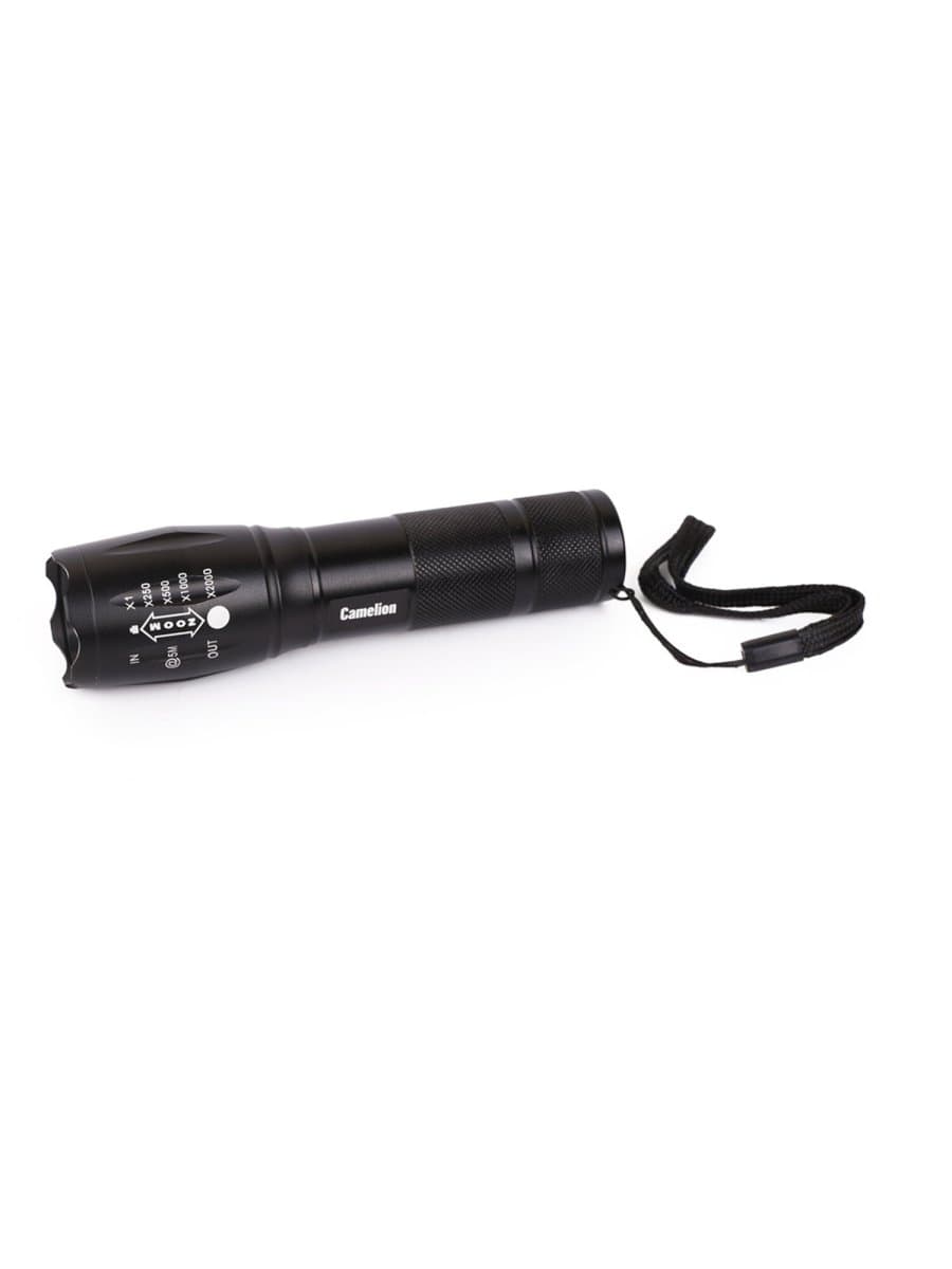 Фонарь CAMELION XML-T6, ЯРКИЙ, ZOOM, 5 режимов, питание 3xAAА или 18650 (не в комплекте), LED51530