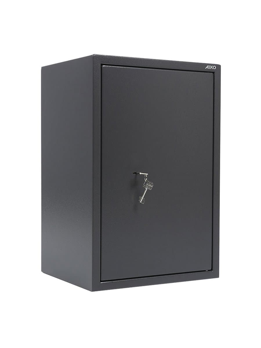 Сейф AIKO "TSN-65Т", 650х435x360 мм, 28 кг, ключевой замок, полка, трейзер, крепление к полу, TSN-65T