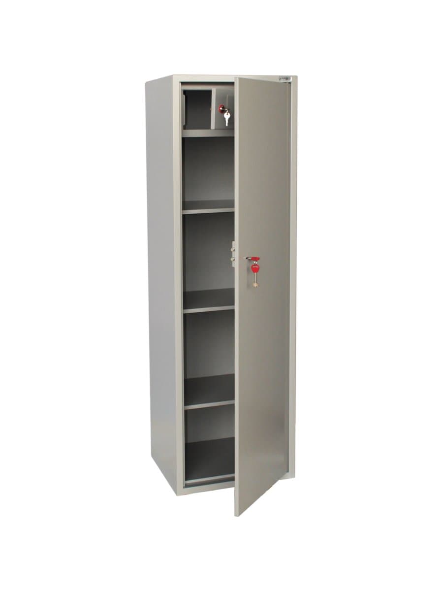 Шкаф металлический для документов BRABIX "KBS-031Т", 1503х470х390 мм, 35 кг, трейзер, сварной, 291156