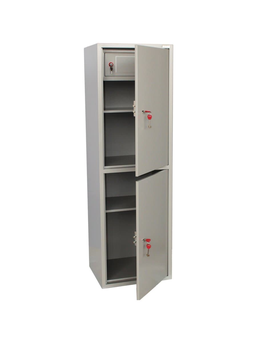 Шкаф металлический для документов BRABIX "KBS-032Т", 1503х470х390 мм, 37 кг, трейзер, сварной, 291157